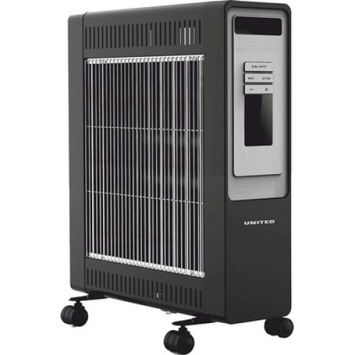 ΘΕΡΜΑΣΤΡΑ ΗΛΕΚΤΡΙΚΗ UNITED UHQ-887 2200W BLACK